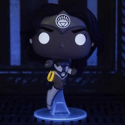 Funko POP Heroes: DC Comics Wonder Woman 80th Anniversary White Lantern GITD - Entertainment Earth Exclusive