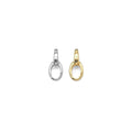 Plain Gold Oval Link Charm Holder/Snap Click Clasp/Chain Link, SKU#Y836