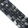 10x20mm Rectangulr Prism Druzy Agate, Sku#YK29