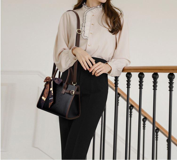 Sac à main Serpent Luxe en peau de serpent - Sac de travail élégant en cuir pour femmes stylées