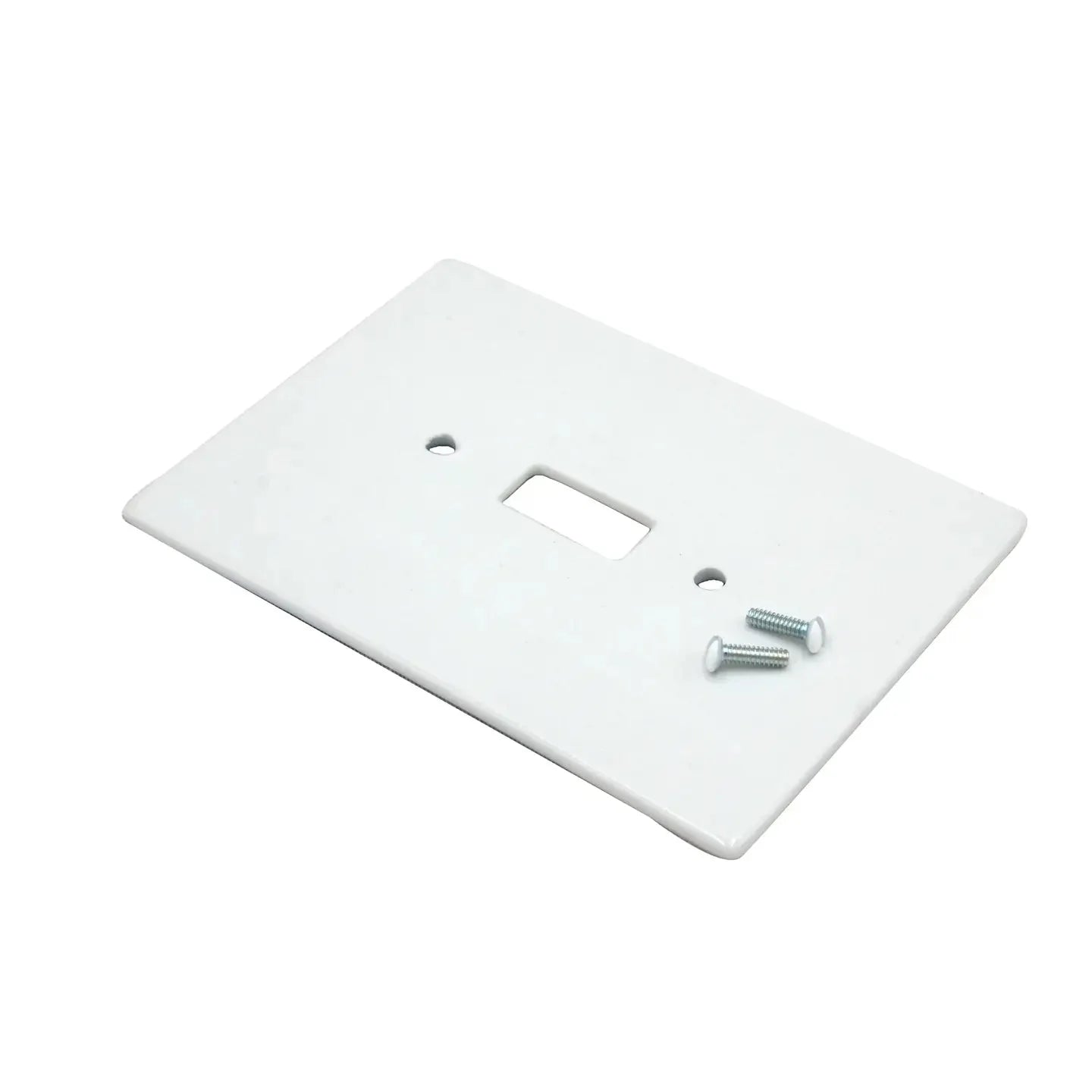 A Mermaids Sleeps Here Ceramic Single Switch Floater Plate