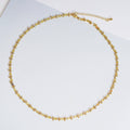 18k Gold Filled Oval link Ball Chain Necklace, sku#EF153