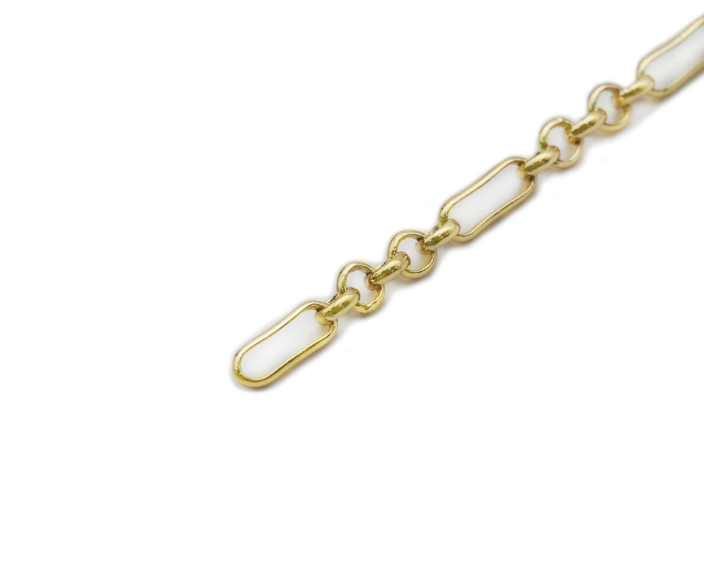 3mm Thin Mixed Paper Clip Chain, paperclip chain, sku#LS15