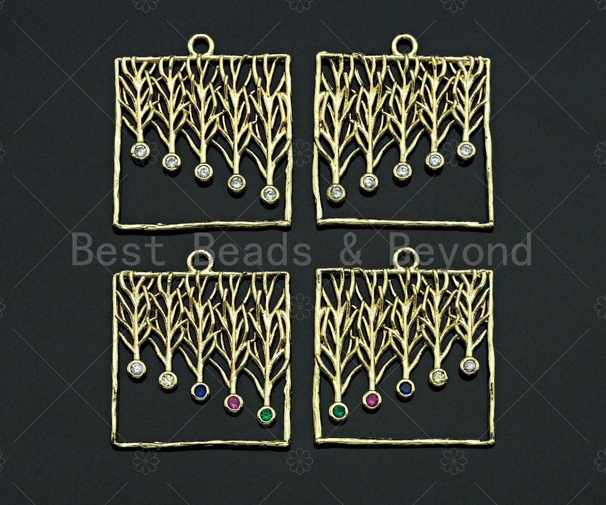 Filigree Gold Lacy Charm, Brushed Gold Twisted Wire Charm Pendants for Earrings necklace making, sku#CP01