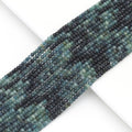 2x3mm Genuine Blue Tourmaline Faceted Rondelle Beads, Sku#U1