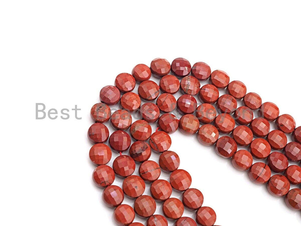 Natural Goldstone Turtle Shell Cut Coin Shape beads, 6mm/8mm/10mm Checkerboard Cut Coin Shape Gemstone Beads, 16" Full strand, sku#UA51