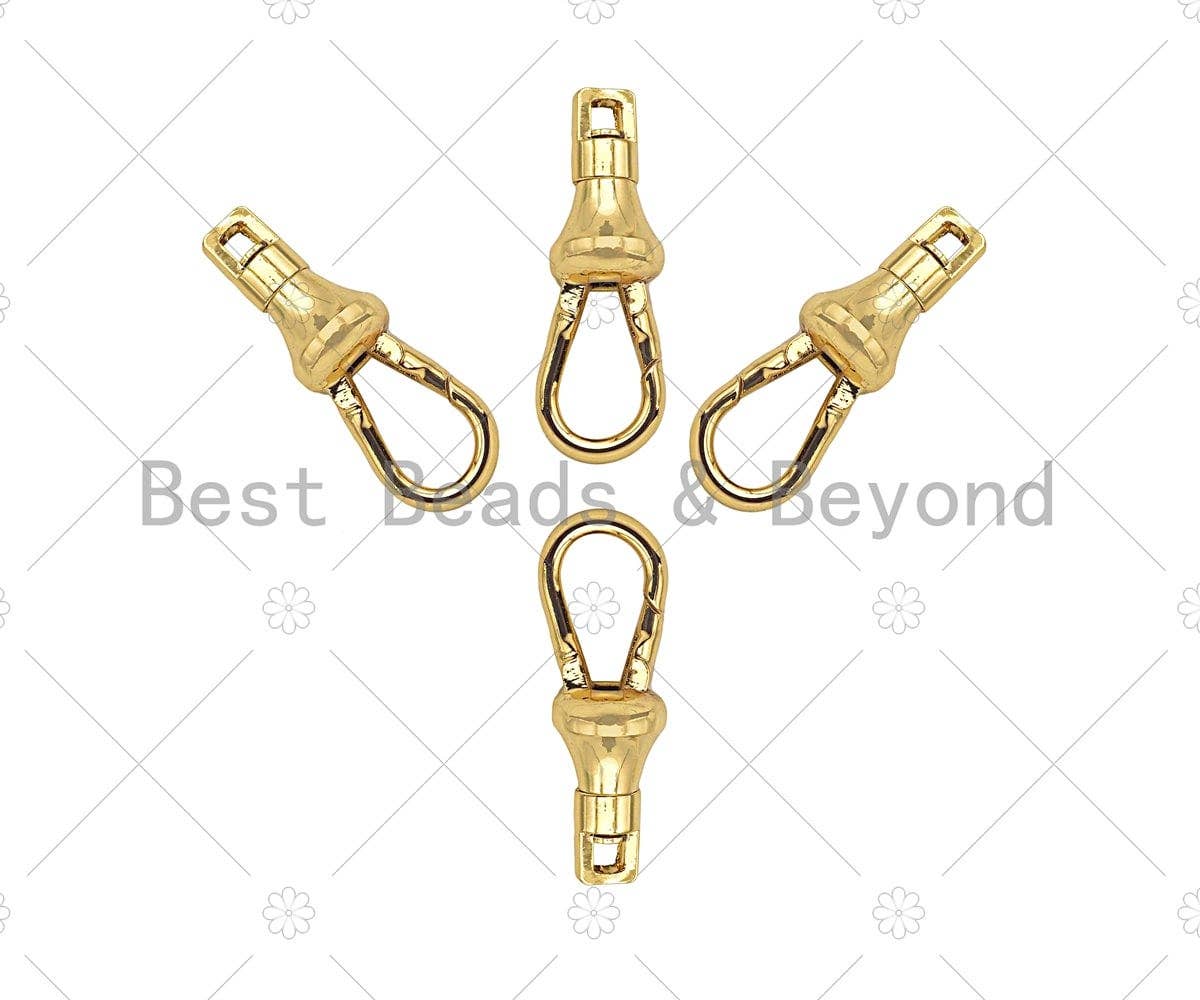 Gold Filled Lobster Clasp, 18K Gold Filled Fine Jewelry Clasp, Necklace Bracelet Clasp Connector, Buckle Clasp,8x24mm,Sku#Y450