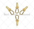 Gold Filled Lobster Clasp, 18K Gold Filled Fine Jewelry Clasp, Necklace Bracelet Clasp Connector, Buckle Clasp,8x24mm,Sku#Y450