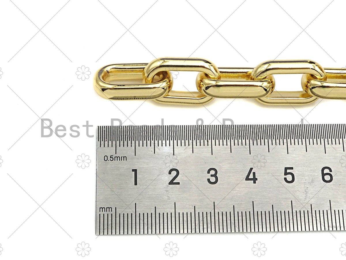 High Quality Chunky Heavy Oval link Chain, 20x13mm, SKU#E534