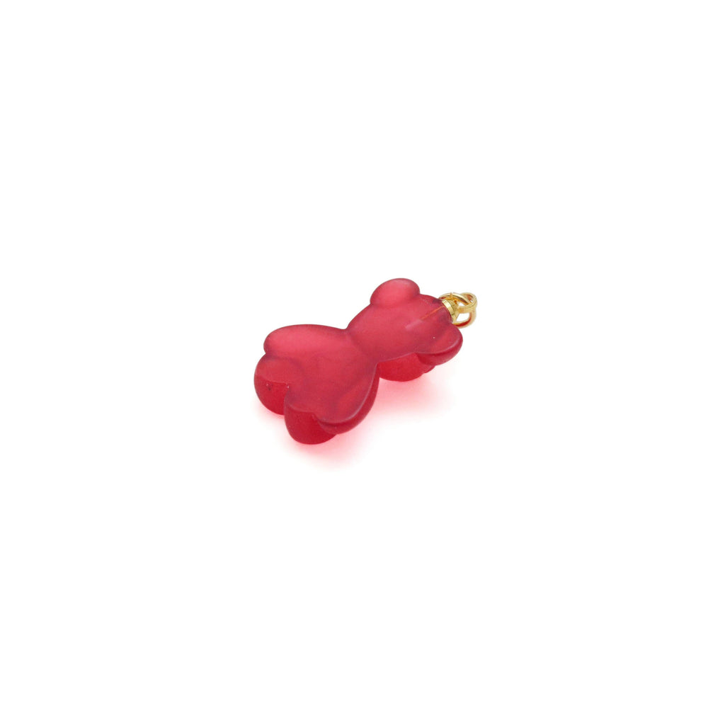 Colorful Teddy Bear Pendant Charm, Sku#FH226