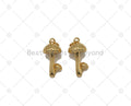 CZ Mushroom Charm, Sku#Y574