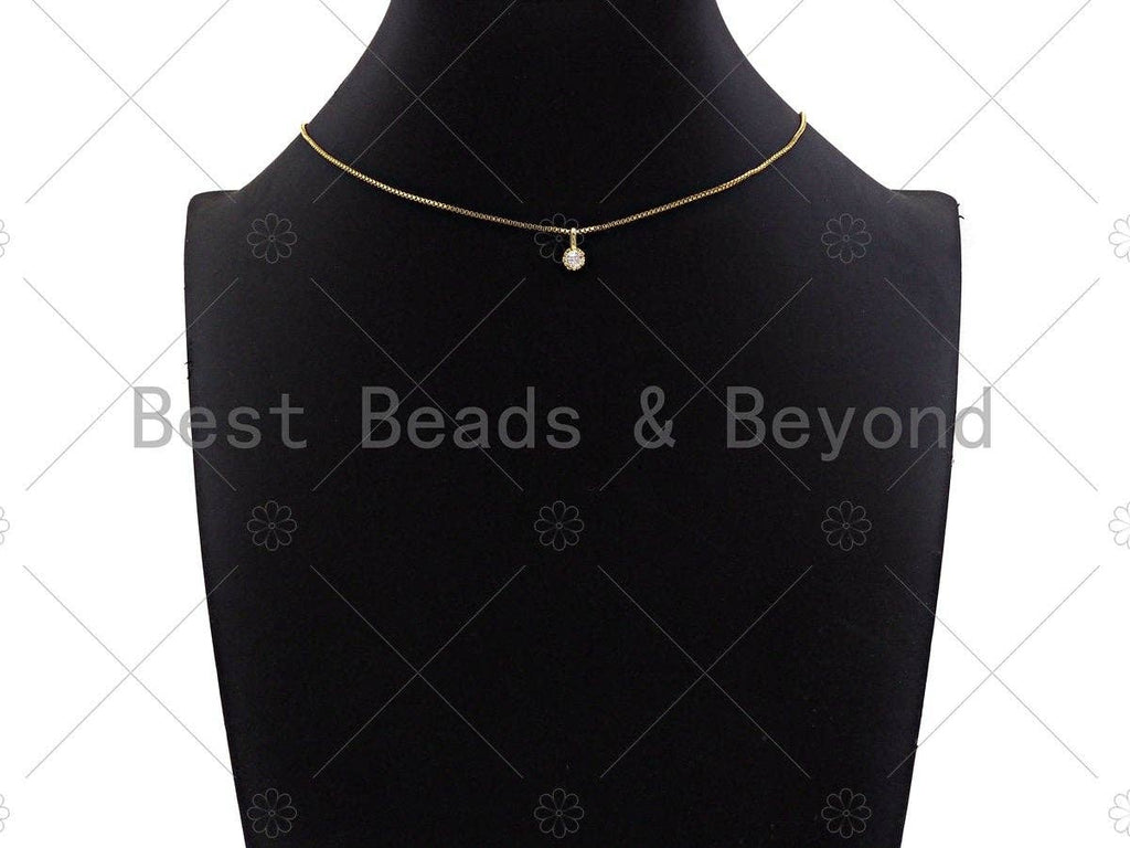 Big Clear CZ Micro Pave Diamond Shape Pendant/Charm,Diamond Cubic Zirconia Charm, Cute Necklace Bracelet Charm Pendant,5x10mm,Sku#L445