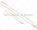New Style Bolo box Chain Sliding Adjustable Necklace Bracelet Chain, SKU#A107