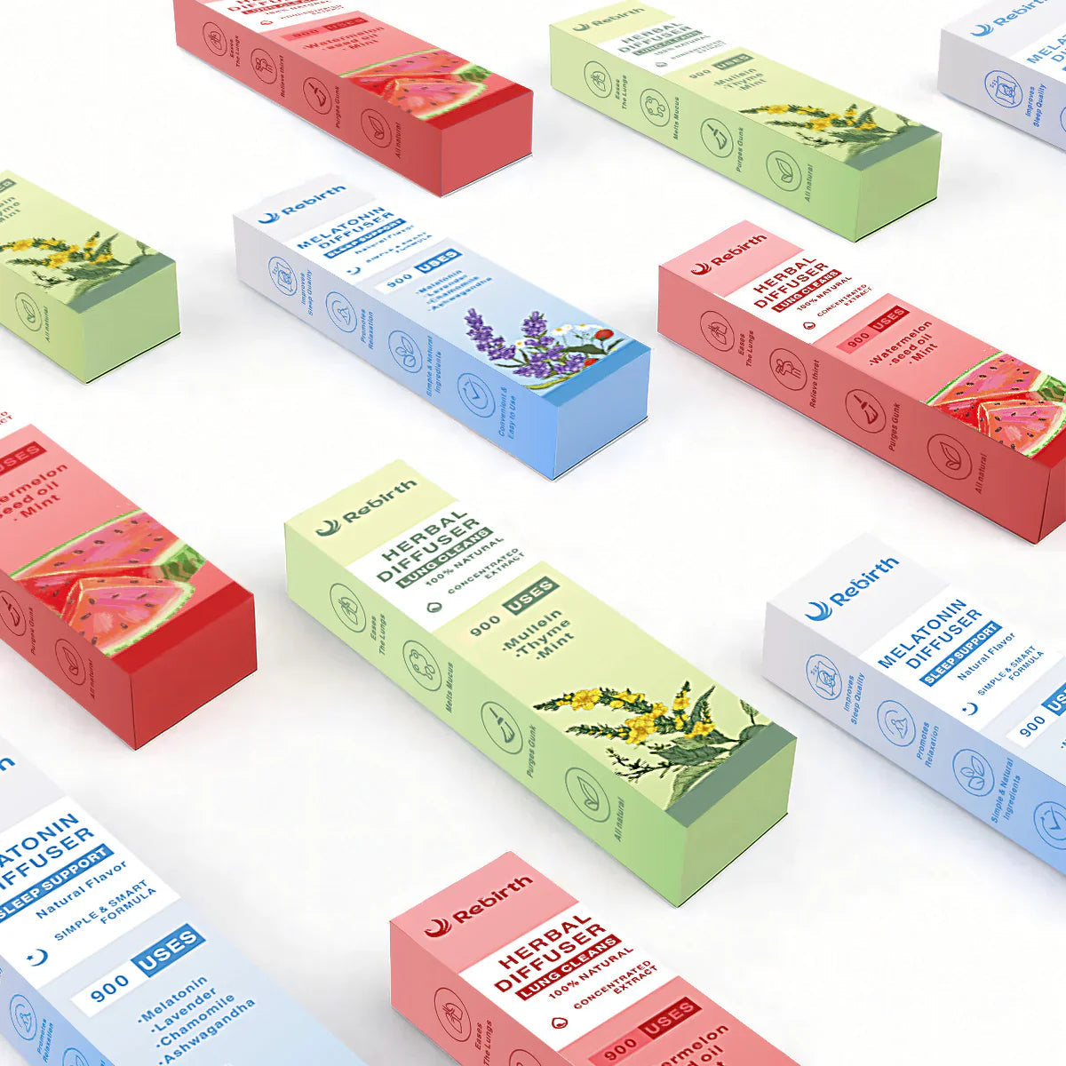 Rebirth Full Set Diffusers – 3 Flavors