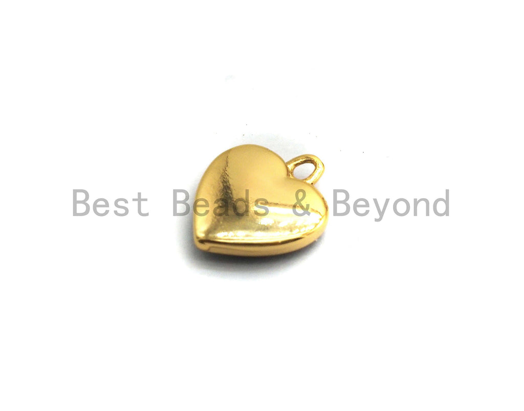 100% Natural Abalone Heart Shape Charm Pendant, Abalone Shell Charm, Heart Charm, Shell Charm, 10x12mm,SKU#Z316