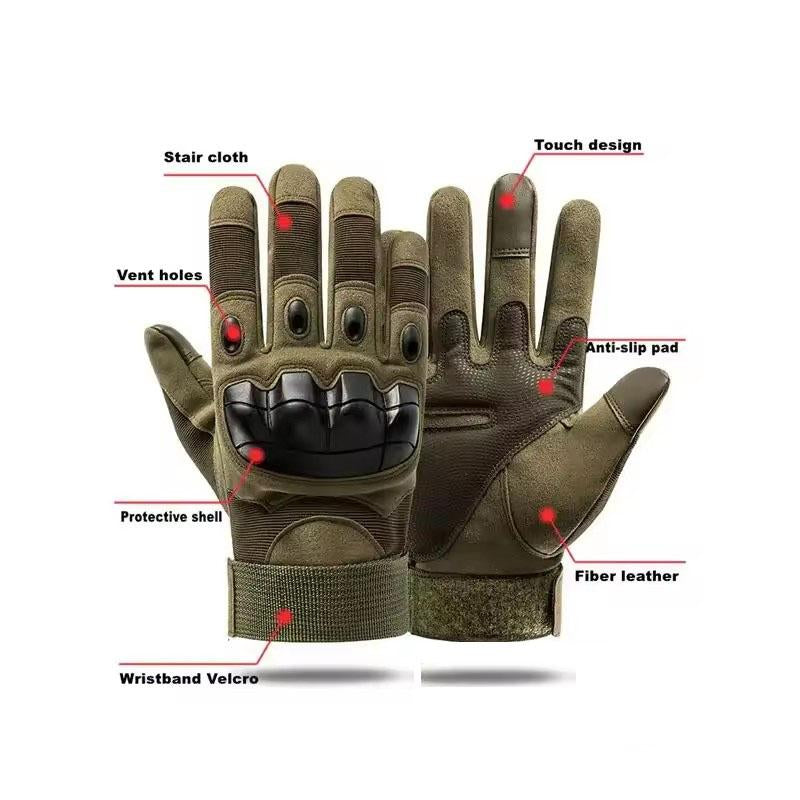 Outdoor Hunting Camping Protective Glovestactical Fighting Boxinggloves Mountaineering Gloves Wilderness Survival Equipment