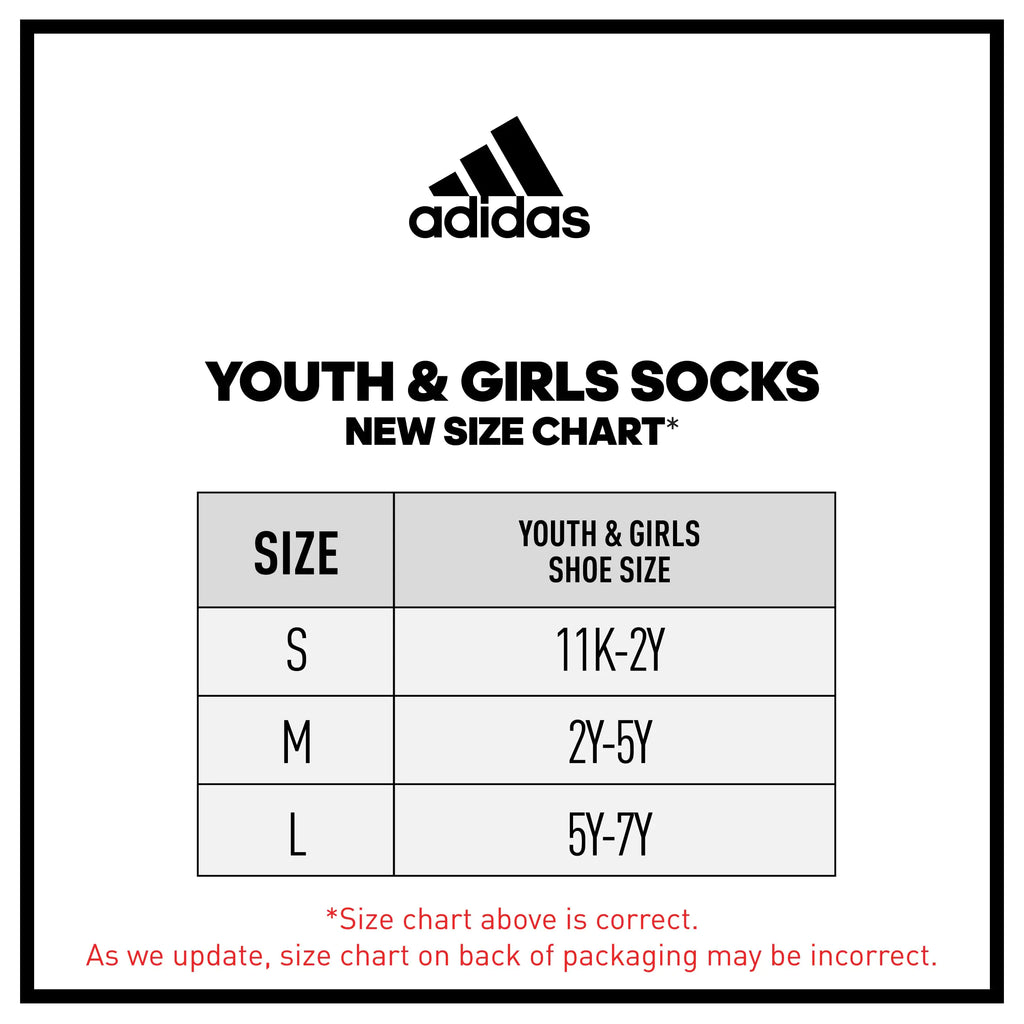 Adidas Boys Athletic Cushioned Crew Socks | 6-Pairs| For Kids, Boys and Girls | Durable, breathable fabric ready for Sport | Medium | Silver Pebble Grey/Putty Grey/White - # BOAA13810003 & BOAA12810004 & BOAA11810001