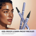 2CHILL 2-In-1 Dual Ended Microblading Freckle Pen & Freckle Stamp,Waterproof Microblading Freckle Maker with Precision Tip for Natural Freckle Makeup, Brows, Eyeliner, Last 24Hrs