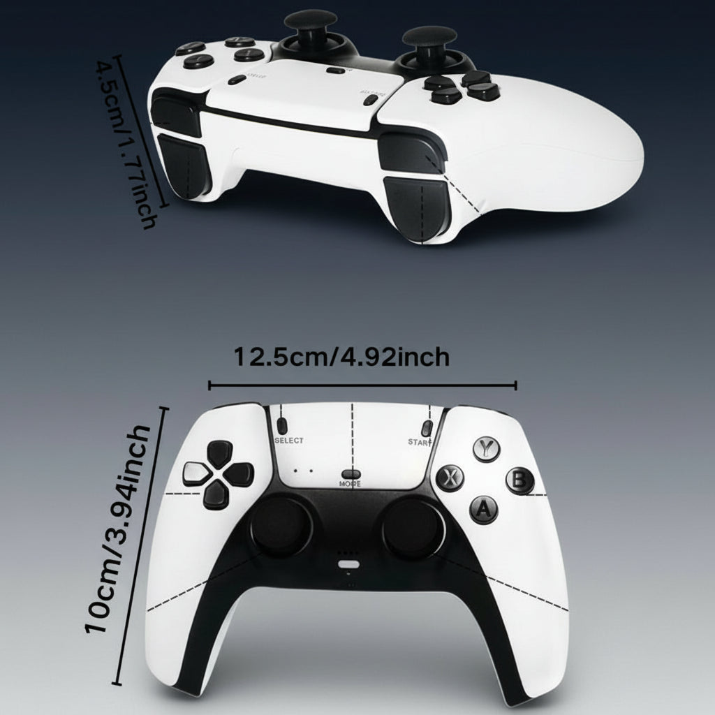 2026 M15 plus Retro Game Console Upgrade, Includes Game Stick, Wireless Controller, Game Simulator, Perfect for Nostalgia Gaming