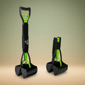 28" Heavy-Duty Foldable Dog Pooper Scooper - Unbreakable, Easy-to-Use for Grass, Gravel & Outdoor Cleanup
