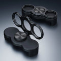 360 Rotation Finger Ring Stand for Phone Dual Loop Folding Mobile Holder Desktop Clip Lazy Bracket