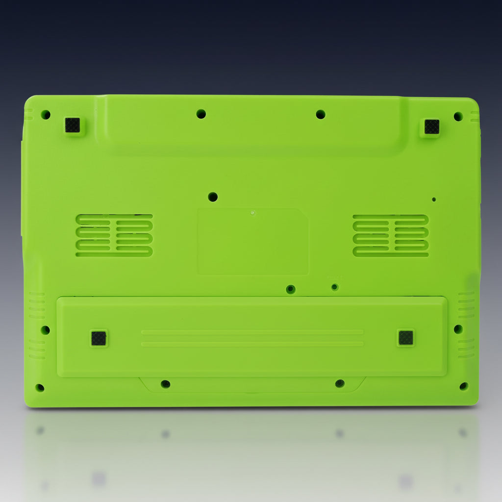 7" Inch Portable Kids Laptop Computer Powered by Linux-Android 12 Operating System- Green