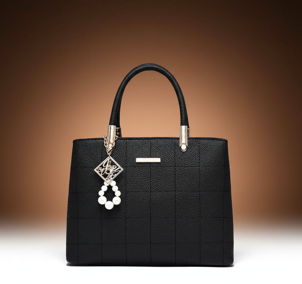 A Charming Women'S Handbag, a Versatile Shoulder Bag Suitable for All Seasons, Perfect as a Mother'S Gift or for Everyday Work.