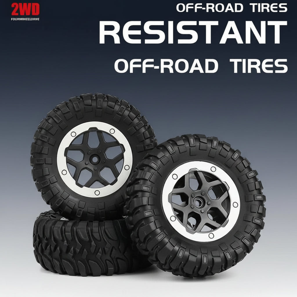 Alloy Remote Control Off-Road Vehicle, 1:16 Scale, 2.4Ghz Wireless Remote Control, Equipped with LED Headlights, Available in Black, Blue and Orange, with Shock Absorption Function.
