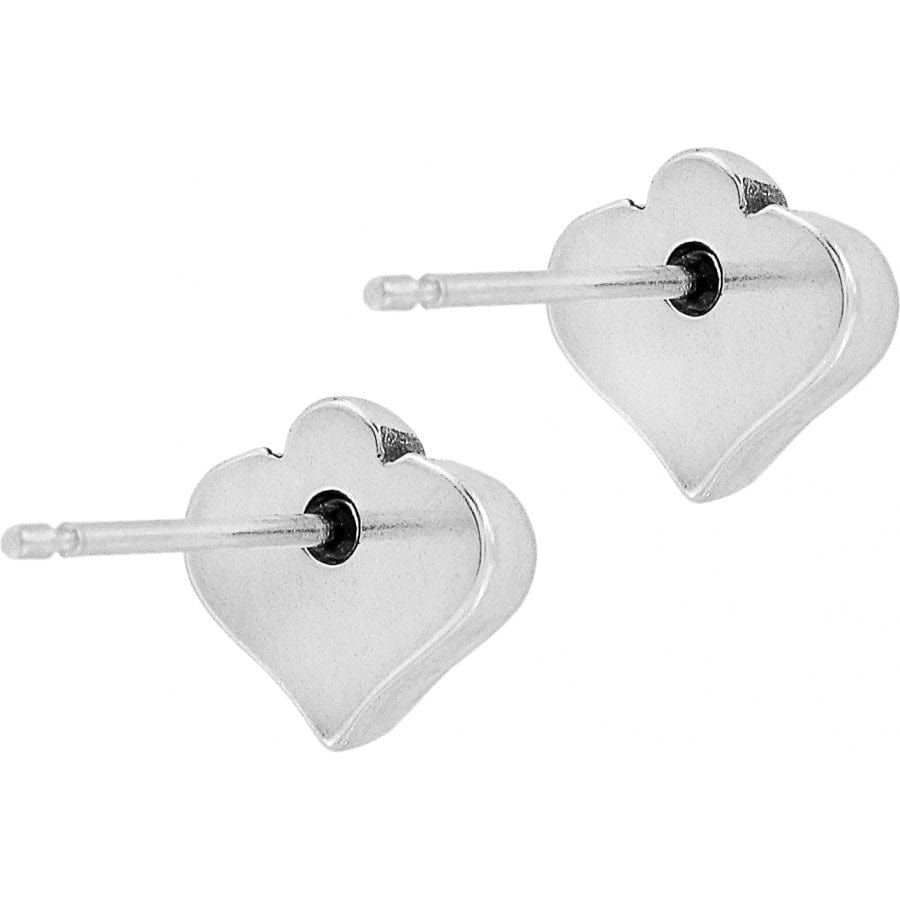 Alcazar Heart Mini Post Stud Earrings