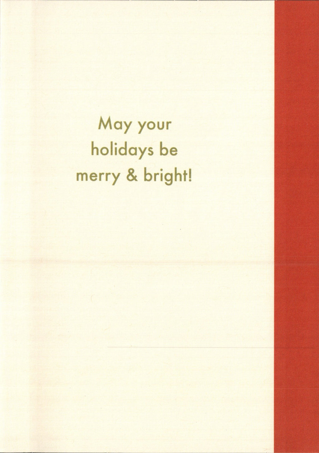 Dot Tree Christmas Card - Single