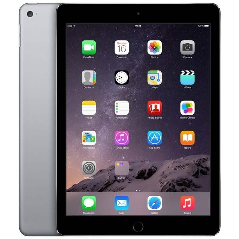 Apple iPad Air Wi-Fi + 4G LTE débloqué d'usine, Gris Sidéral - 16Go (Reconditionné)