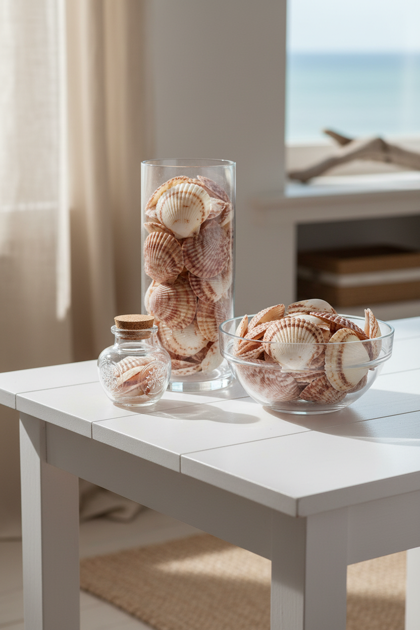 Atlantic Calico Scallop Shells (Argopectin Gibbus)
