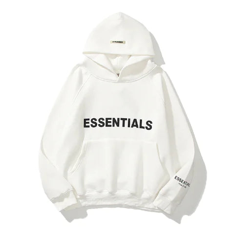Autumn/Winter Fleece-Lined Hooded Sweatshirt - # BOAA13510011