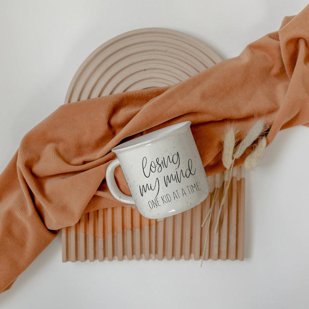Funny Parent Coffee Mug 14.5oz Losing My Mind One Kid At A Time Ceramic