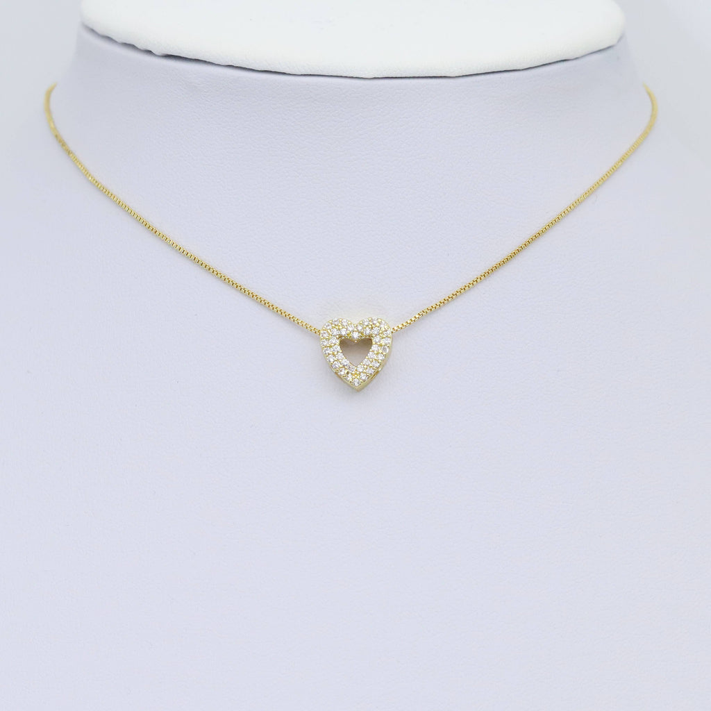 CZ Heart Star Spacer Connector Charm Beads, sku#A312