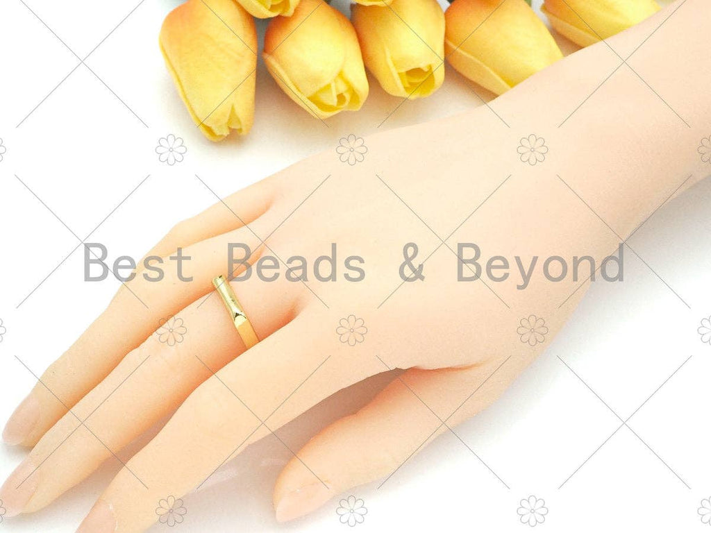 Dainty Gold/Silver Oval Ring, Gold Open Ring, Band Ring, Statement Ring, Bridesmaid Gift, Dainty Band Ring, Sku#Y429