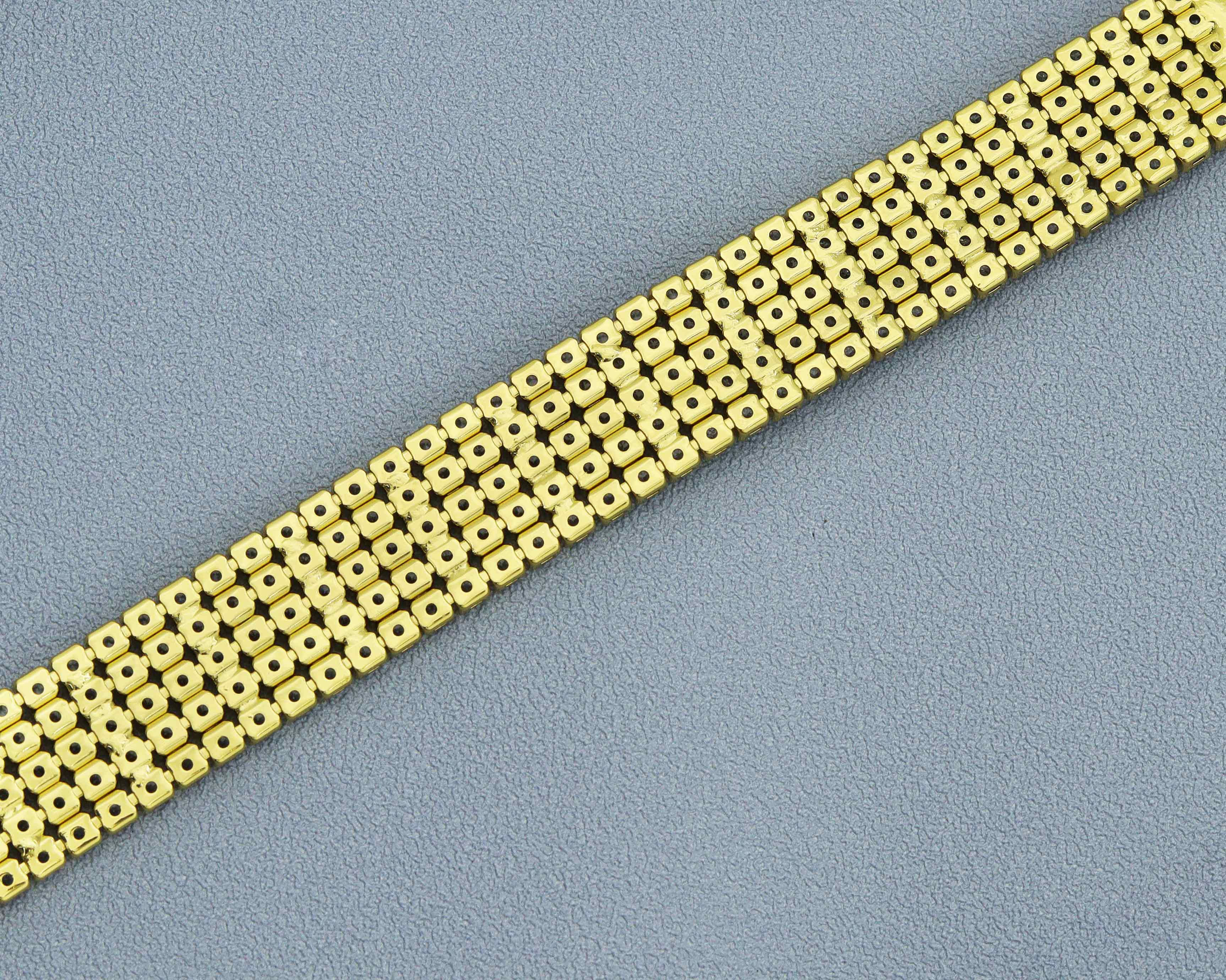 CZ Buckle Bracelet, Sku#B166
