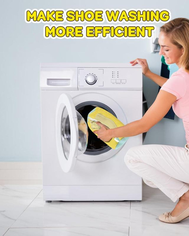 Washing Machine Shoe Bag, Durable Zipper Shoes Removable Washing Bags, Shoe Storage Bag, Laundry Tools & Accessories for Laundry Room Organiser, Home Laundry Room, Laundry Products