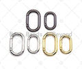 High Quality Large Gold/Silver/Gunmental Carabiner Clasp, Snap Clip Trigger Clasp, Spring Buckle Clasp for Purse Key Jewelery, sku#K126C