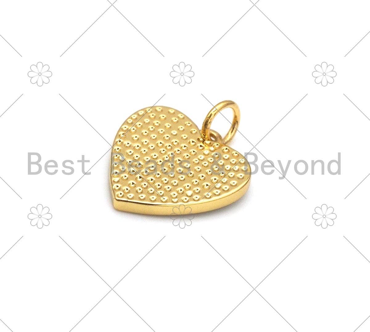 Colorful Enamel Triple Heart Shape Pendant, Sku#L628