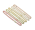 High Quality Enamel Oval Link Necklace Bracelet with Diamond Clasp, sku#EF171