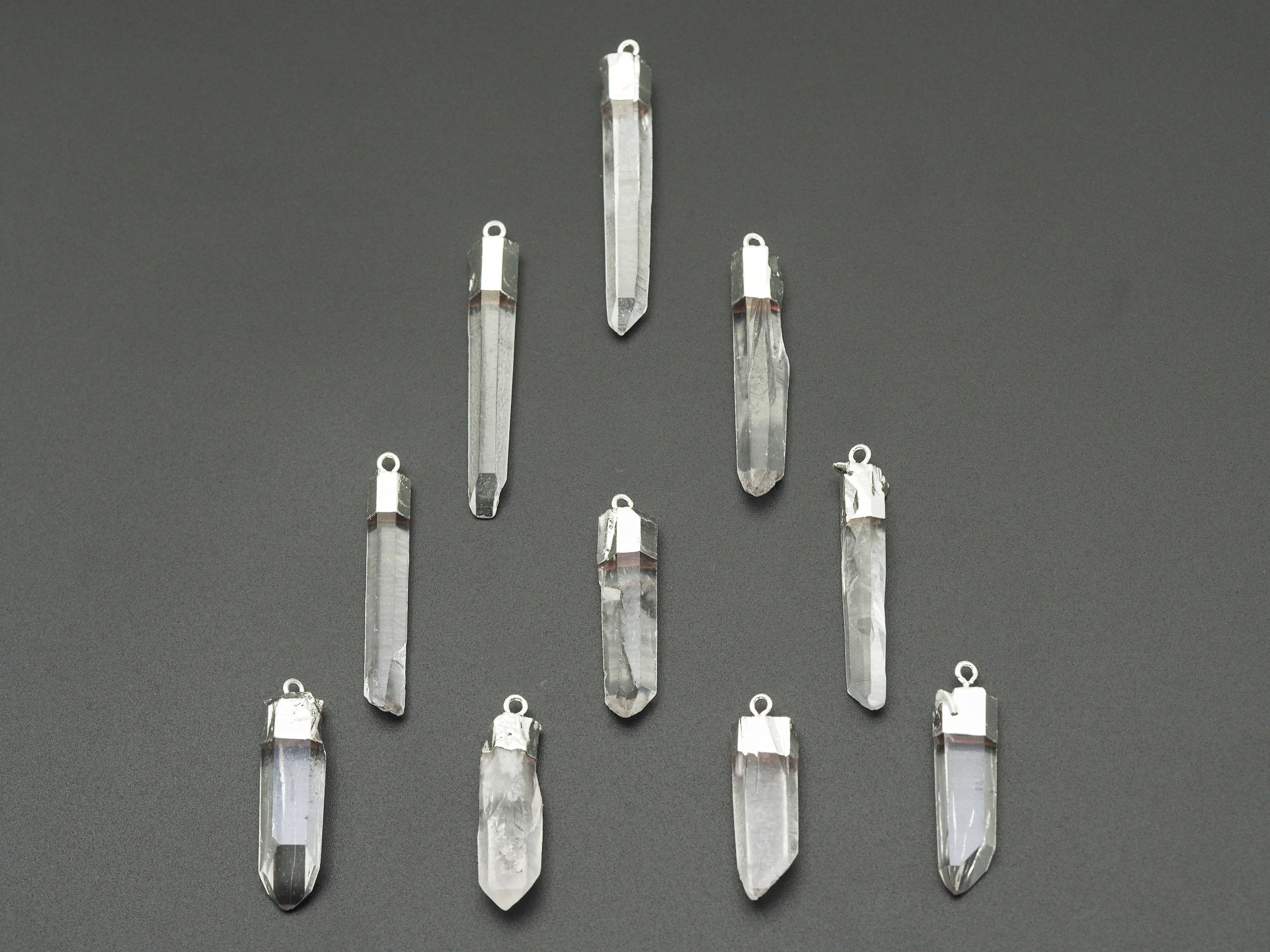 Crystal Quartz Pendant, Sku#YT25