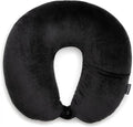 Brookstone Microbead Travel Neck Pillow - Lightweight U-Shaped Travel Pillow for Neck Support