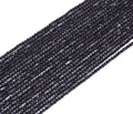 Blue Goldstone Round Faceted Beads, 2mm/3mm/4mm, Sku#U1481