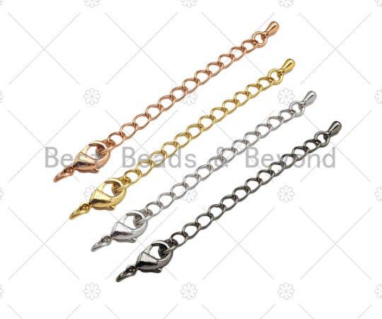 5pc  Lobster Clasps with extention Chain, sku#A98