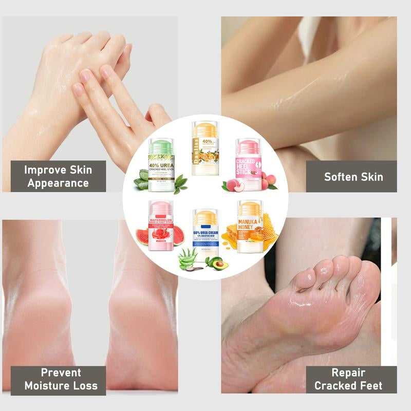 Foot Cream, Urea Cream Stick,For Dry & Cracked Skin,Foot & Hand,Dry Heel,Foot Lotion,Soft Skin