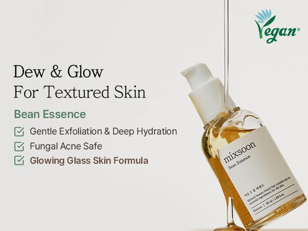 Mixsoon Glass Skin Essential Skincare Set – Revitalize Tired & Dehydrated Skin for a Deep Glow