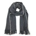 Baby Alpaca Scarf Charcoal - Unisex Soft Lightweight Luxury Winter Wrap