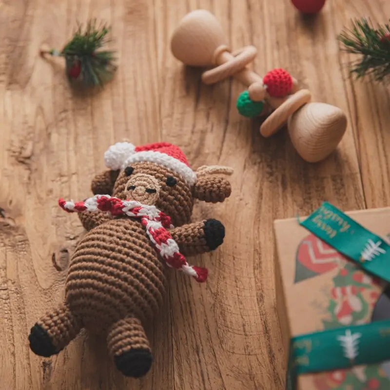 Baby Christmas Rattles Toys - # BAGE81110002