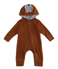 Baby Deer Hooded Jumpsuit - # BA	AA21110012